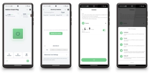 Gniazdko Pomiar Energii Warsztat Ogród Wi-Fi Tuya Smart Szczelne 16A 230V