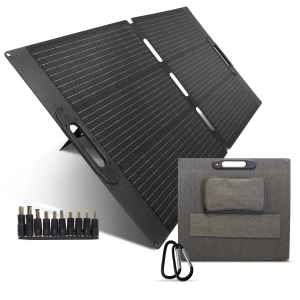 Panel solarny składany 100W 5V/3A Ładowarka  USB-C Quick Charge ETFE