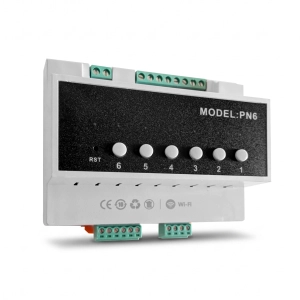 Przekaźnik Elektryczny Sterownik 6 Kanałów 16A 230V Smart Home WiFi Tuya