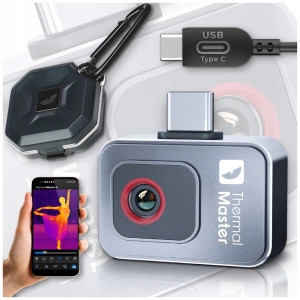 Kamera Termowizyjna HD 256x192 P2 Thermal Master Miniaturowa USB C + Etui