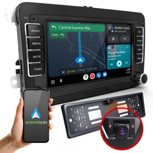 Radio 4GB RAM Volkswagen 7" Nawigacja GPS Android WiFi GSM 4G Kamera