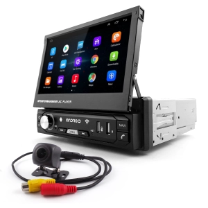 Radio Samochodowe 1DIN 7" GPS Android 2/32 GB Wysuwany Ekran Kamera WiFi