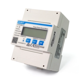 3-Fazowy Dwukierunkowy Licznik Prądu  CHINT DTSU666-CT RS485 Modbus-RTU