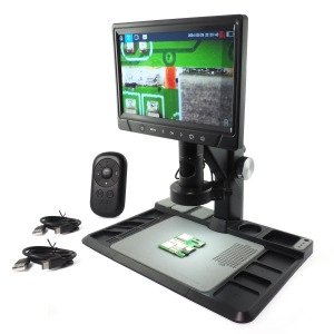 Mikroskop Cyfrowy Inskam 318-C 1600x Full HD 12 mpx 30 LED LCD 10,1" USB-C