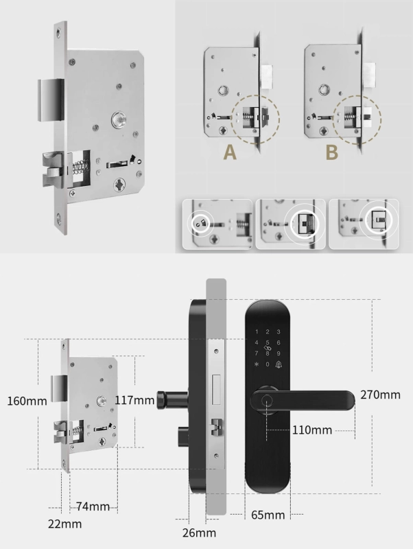INTELIGENTNA KLAMKA NA ODCISK PALCA TUYA WIFI NFC 9938942709 - Allegro.jpg