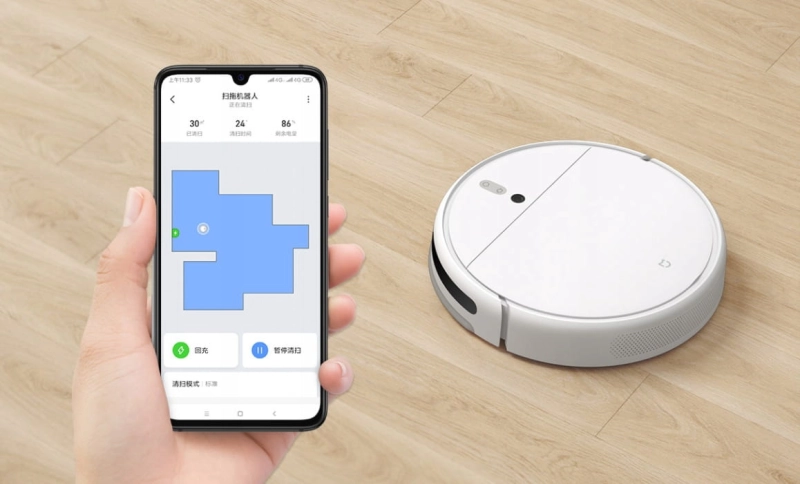 Robot sprzątający Xiaomi Mi Robot Vacuum-Mop 40 W Typ akumulatora lito.jpg